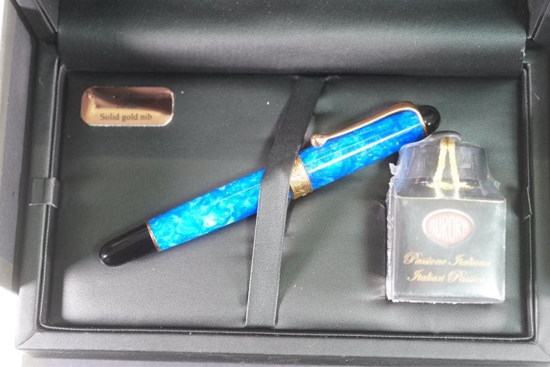 AURORA アウロラ HIMALAYA ヒマラヤ 万年筆 EF 美品