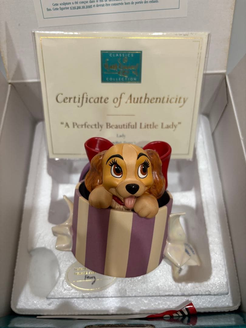 値下げ　わんわん物語　WDCC 置き物　フィギュア