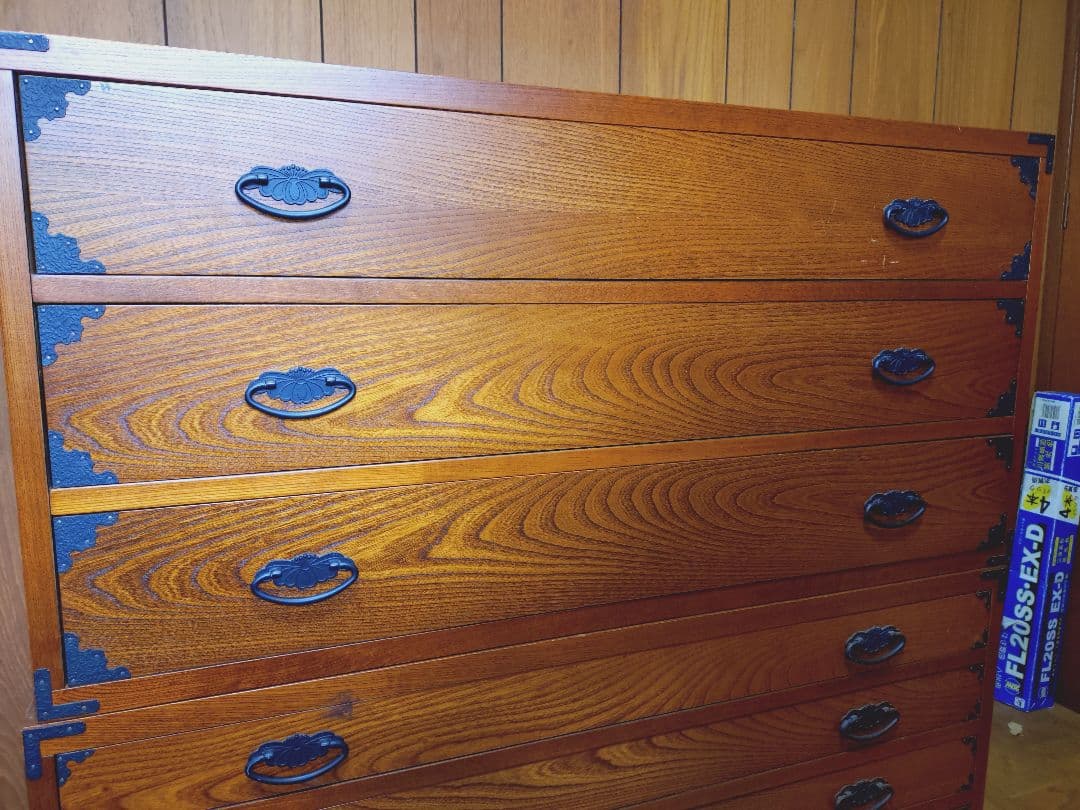 桐箪笥 着物用箪笥 引き出し3段 5段 引越し処分のため格安 送料込