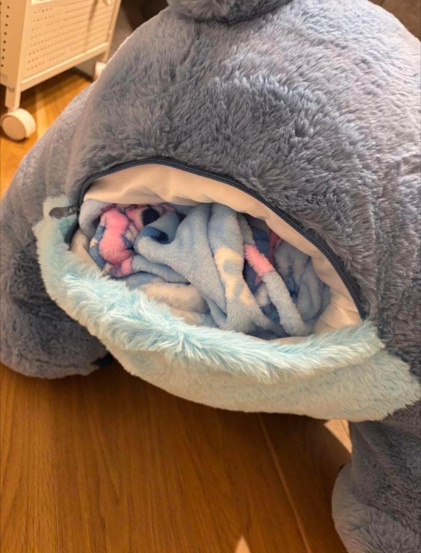 【24時間以内発送】スティッチ コストコ限定品 特大ぬいぐるみ ブランケット入り