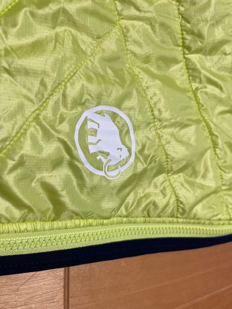 マムートダウンパンツ 蛍光イエロー ✖️ネイビー