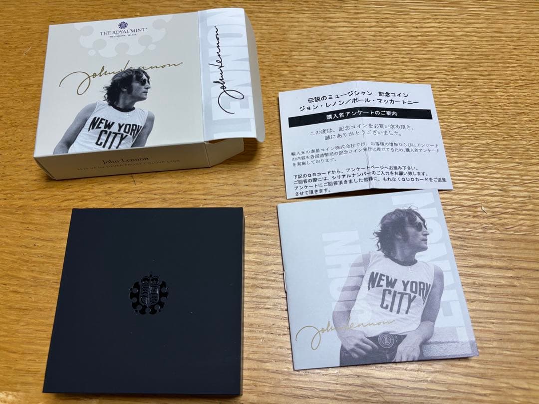 ジョン・レノン　1オンス純銀　カラー　 限定5000枚　ビートルズ