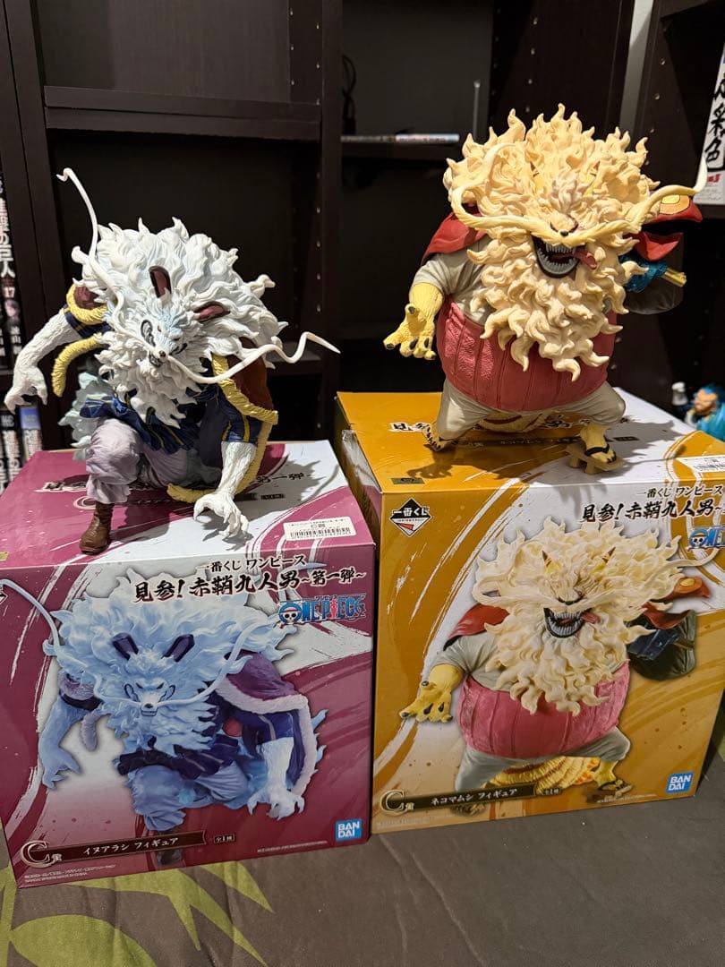 ワンピース 赤鞘九人男 フィギュア　イヌアラシ　ネコマムシ