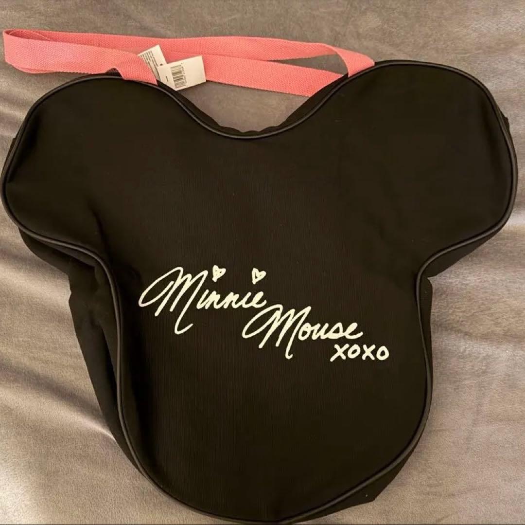 ミニー　ビッグフェイス　トートバッグ　バレンタイン　海外ディズニー