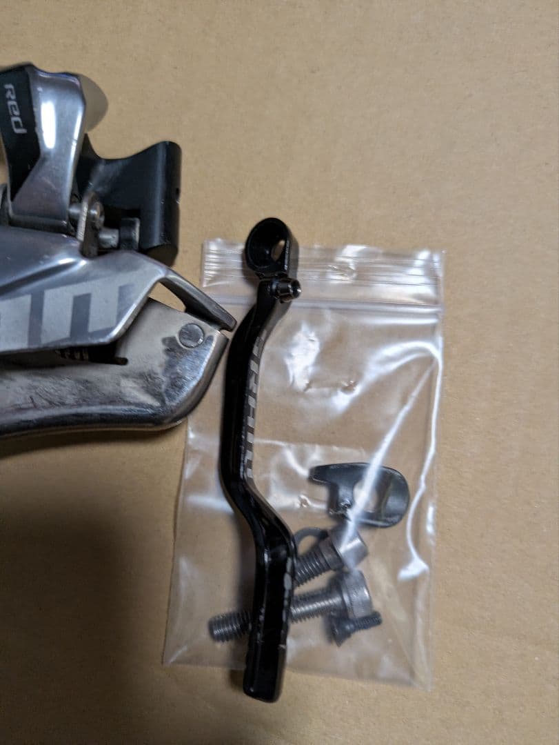 SRAM Red 22 11速×2フロントディレイラーチェーンキャッチャー付中古