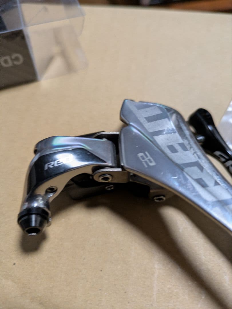 SRAM Red 22 11速×2フロントディレイラーチェーンキャッチャー付中古