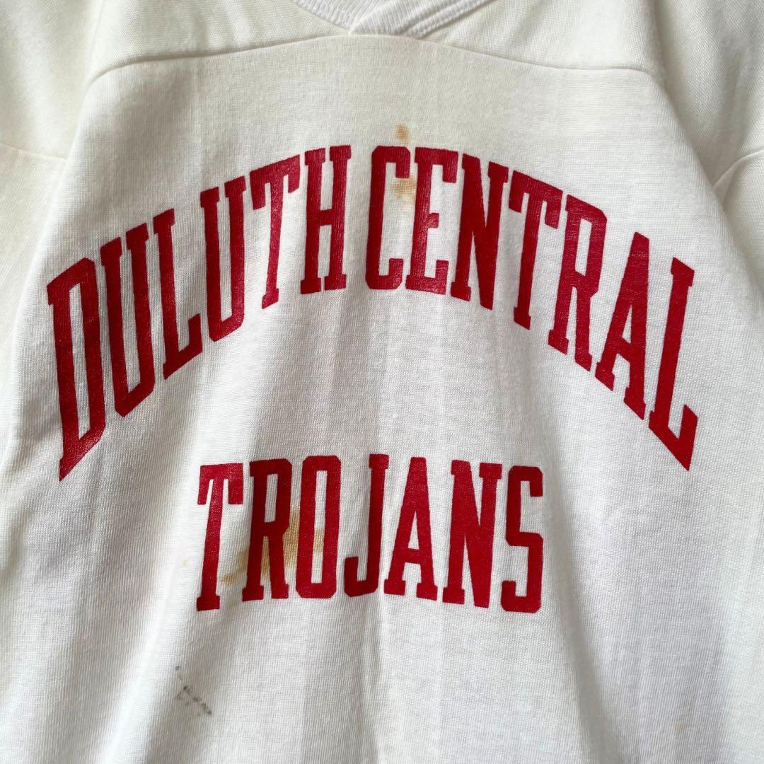 【海外古着】70-80s Champion フットボールシャツ / 着画あり