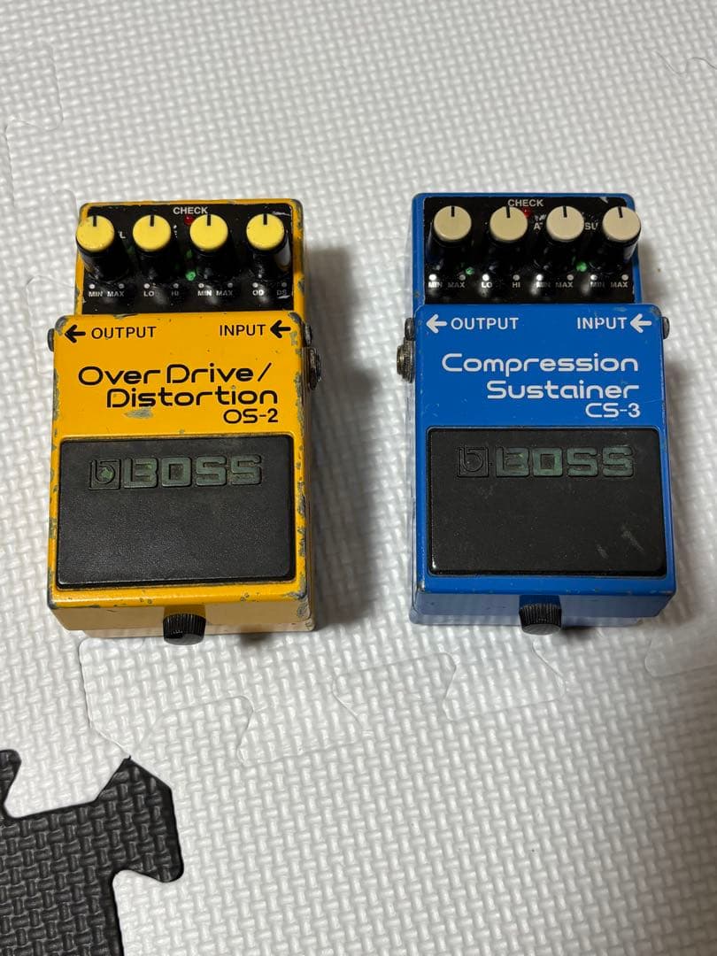 B*R様 BOSS OS-2 & CS-3 エフェクターセット