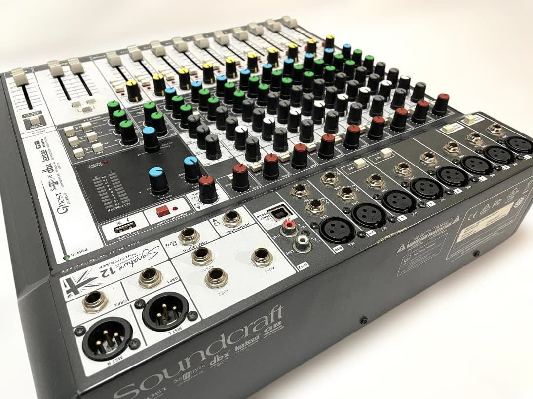 配信機器・PA機器・レコーディング機器 pheanydo Soundcraft Signature12 MTK