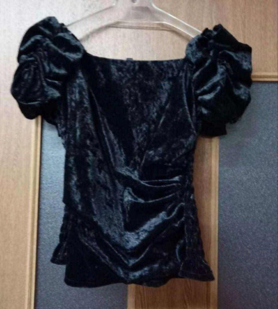 ALOHA STANDARDS 上下フラダンスドレスセット　ベロア&スカート Ｌ