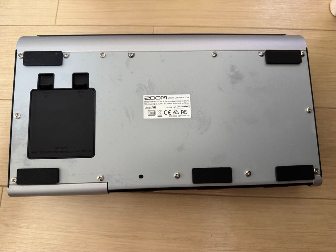 【たまちゃん】 Zoom V6 ボーカルエフェクター