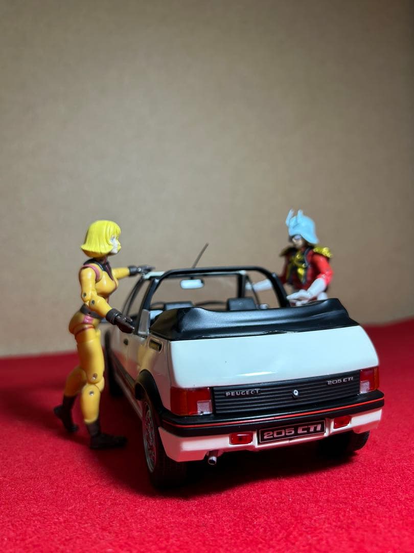 【超レア】　1/18 プジョー 205CTI