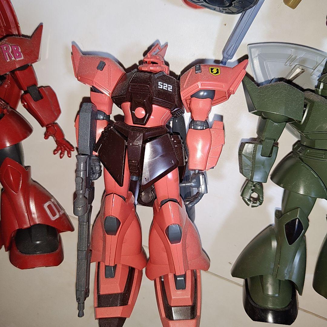 HG ゲルググ　9体セット　完成品　ジャンク扱い　レア　宇宙世紀　ユニコーン