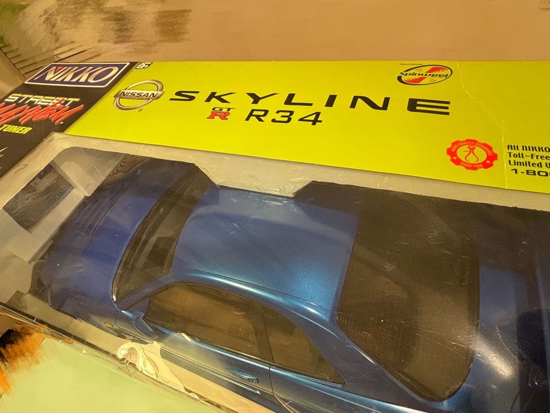 NIKKO 1/5 NISSAN スカイライン GTR R34 巨大ラジコン