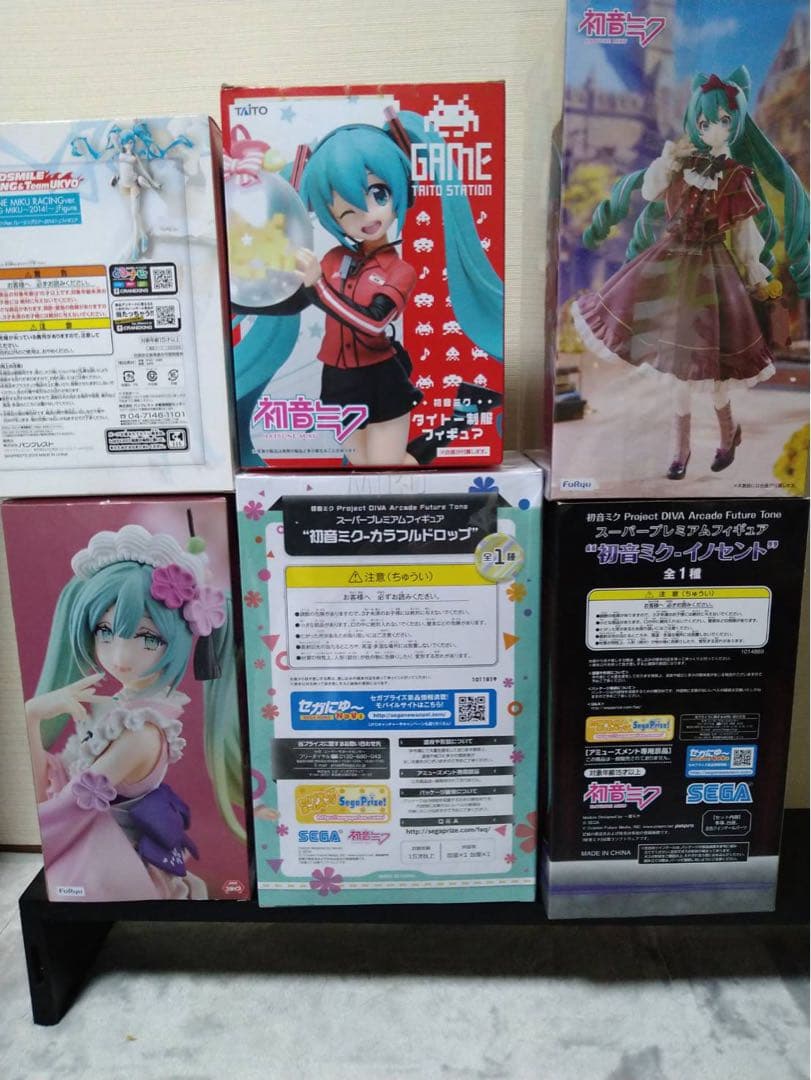 初音ミク フィギュアまとめ売り　6点　未開封