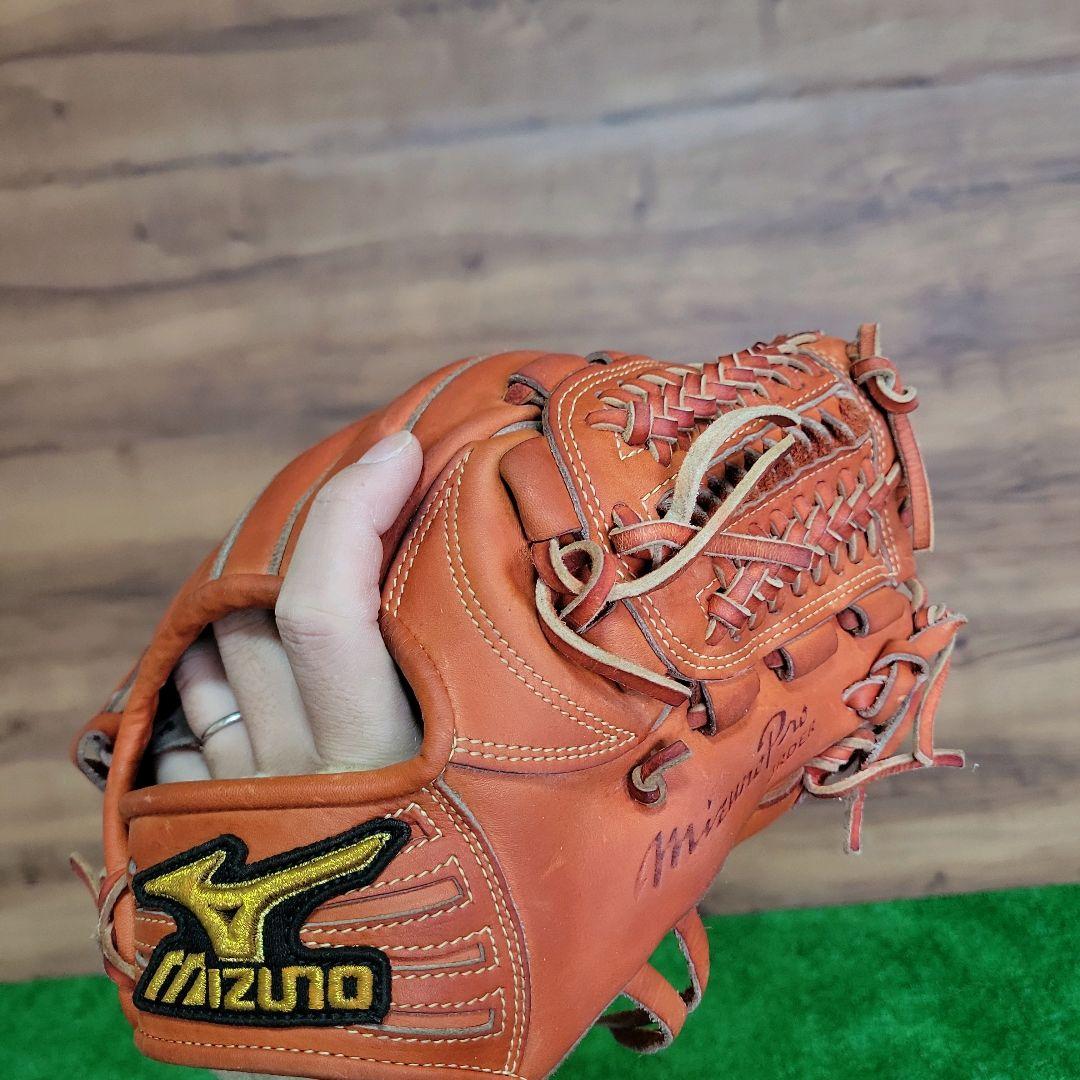 ミズノプロ オーダーグラブ 耕作刻印 内野手用 クレストハイド