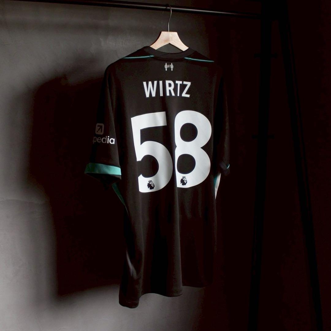 リバプール 24-25 ユニフォーム アウェイ 正規品 XL ヴィルツ