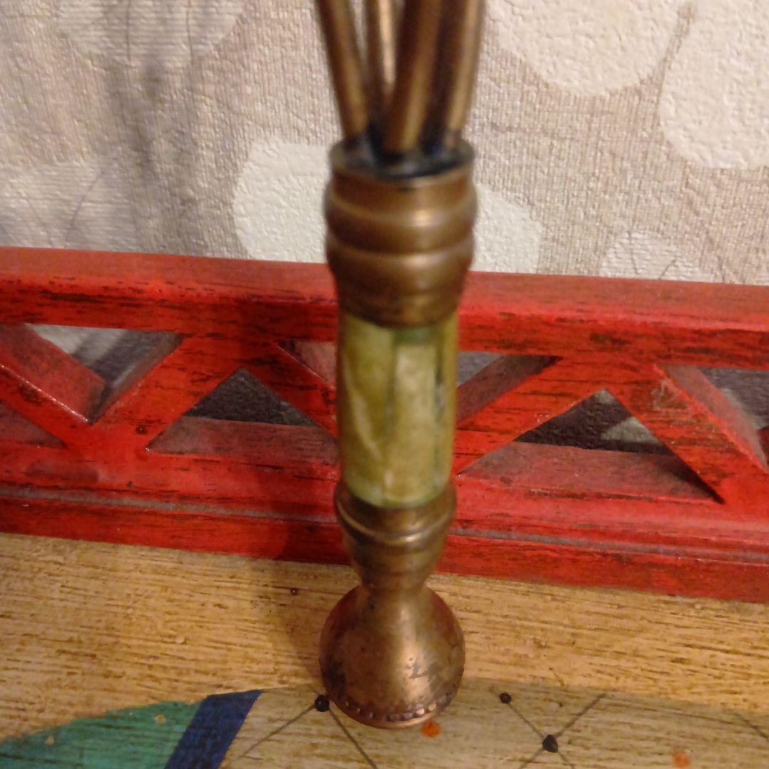 アメリカ製 アンティーク 大きな拡大鏡☆虫眼鏡☆ルーペ文房具☆ガラスレンズ