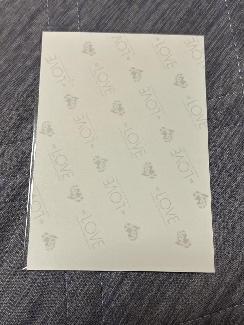 野口衣織　直筆サイン入り生写真　コメントあり