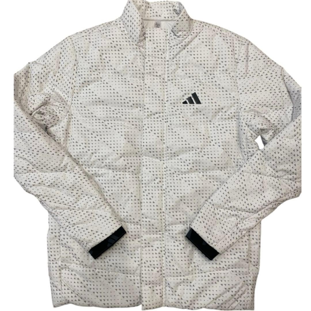 【新品タグ付】アディダスゴルフ 中綿 撥水 フルジップジャケット Lサイズ