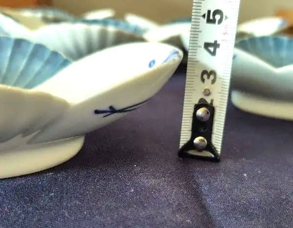 染付　海辺絵　向附　5枚セット　※メルカリのみ出品