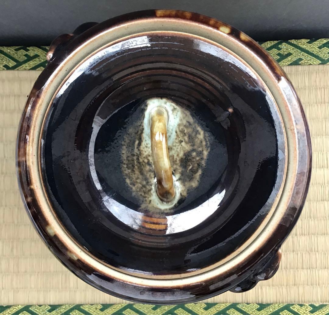 茶道具　水指　簞瓢水指　翠峯作　共箱　S689MS