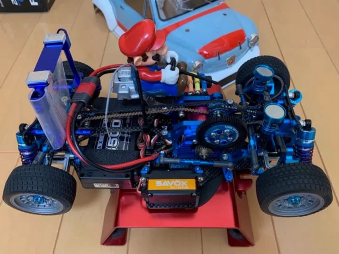 スクエア:タミヤTA-05Ver.II ミニコンバージョンキットMS-Ⅱ 完成品