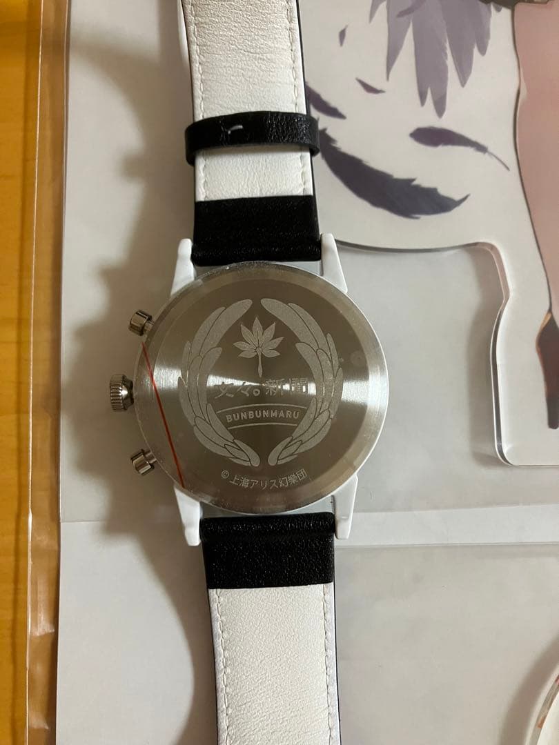 動作確認済 射命丸文 モデル 腕時計 アクリルスタンドセット 東方Project