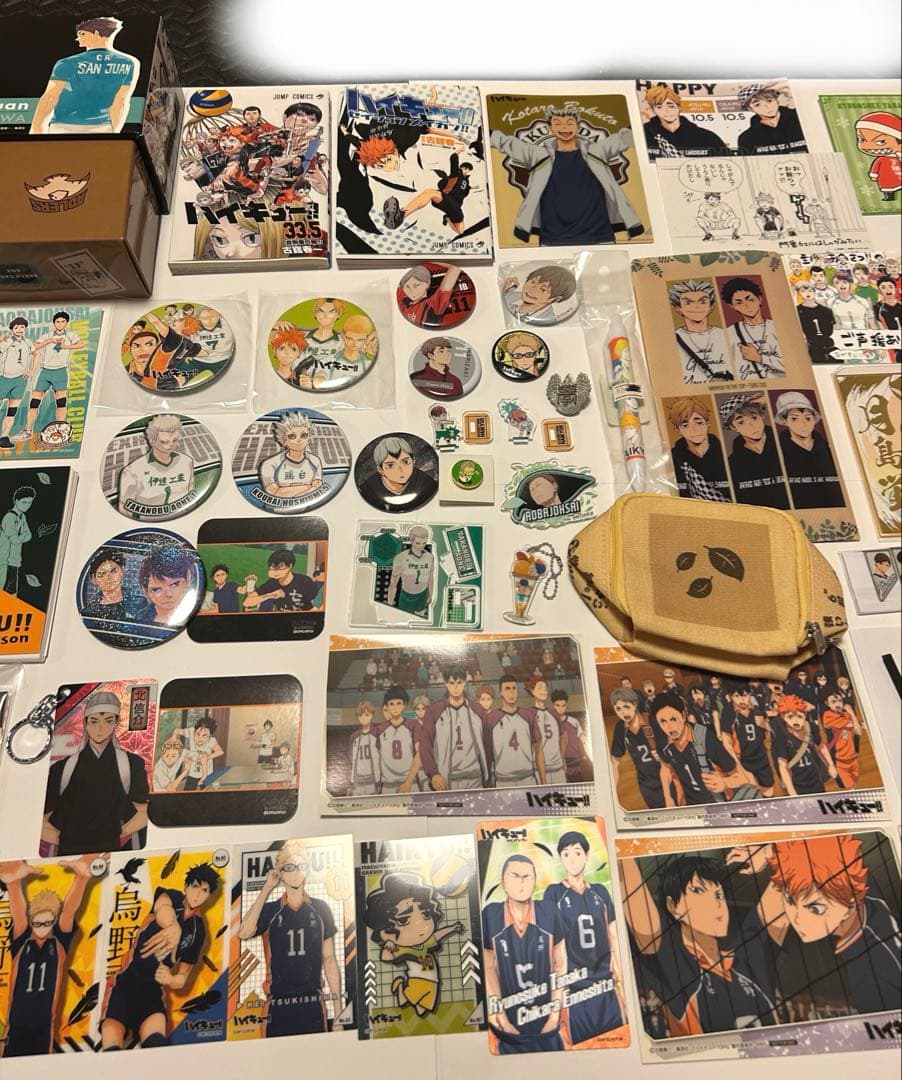 ハイキュー　まとめ売り　缶バッジ　ハイキュー展　Jワールド　計100点以上　他