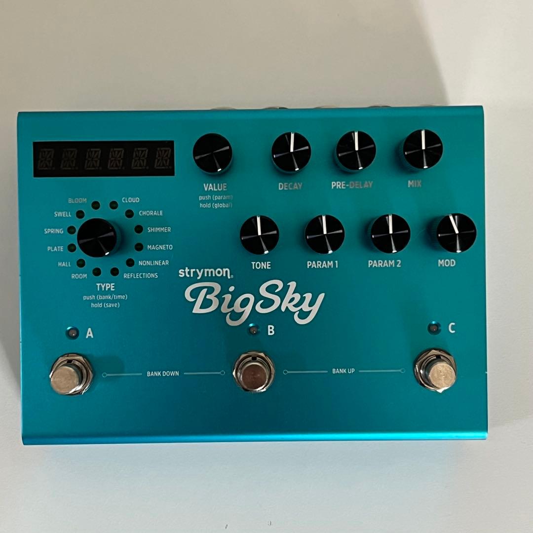 【美品】strymon BigSky 完動品 使用回数少なめ