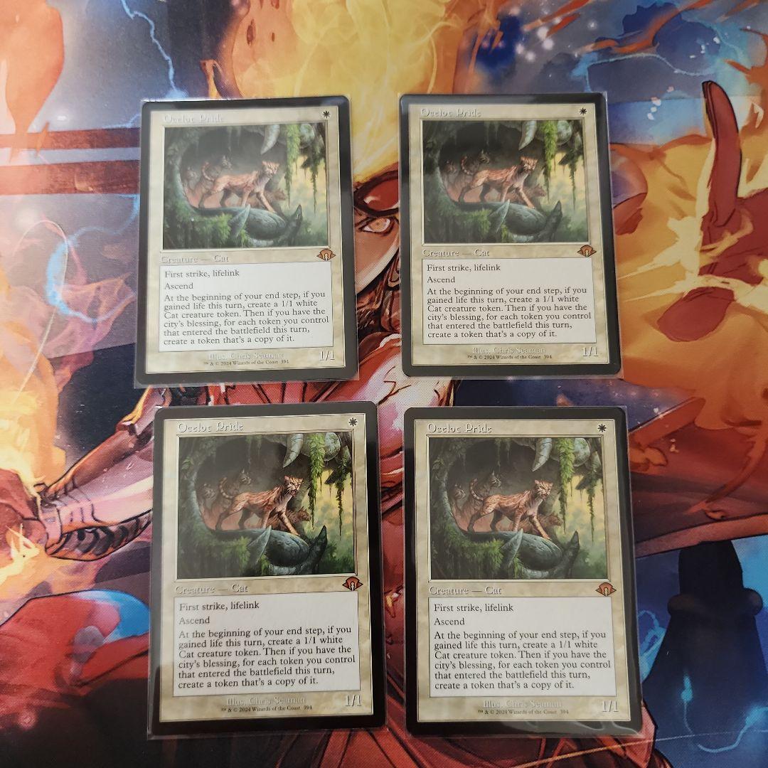 オセロットの群れ　4枚