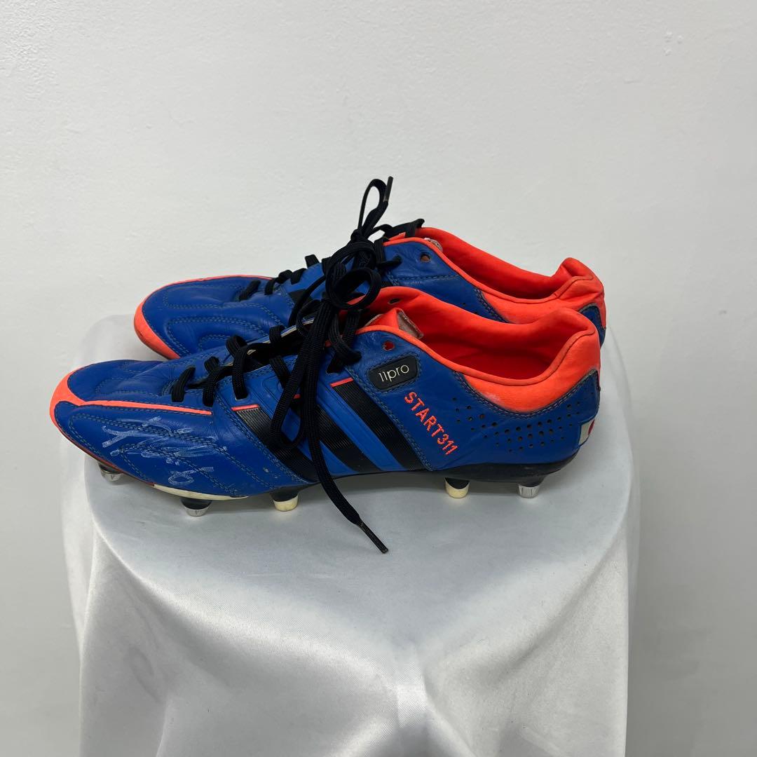 【サイン入り】中田浩二 adidas 特注 START11 27cm 支給品仕様