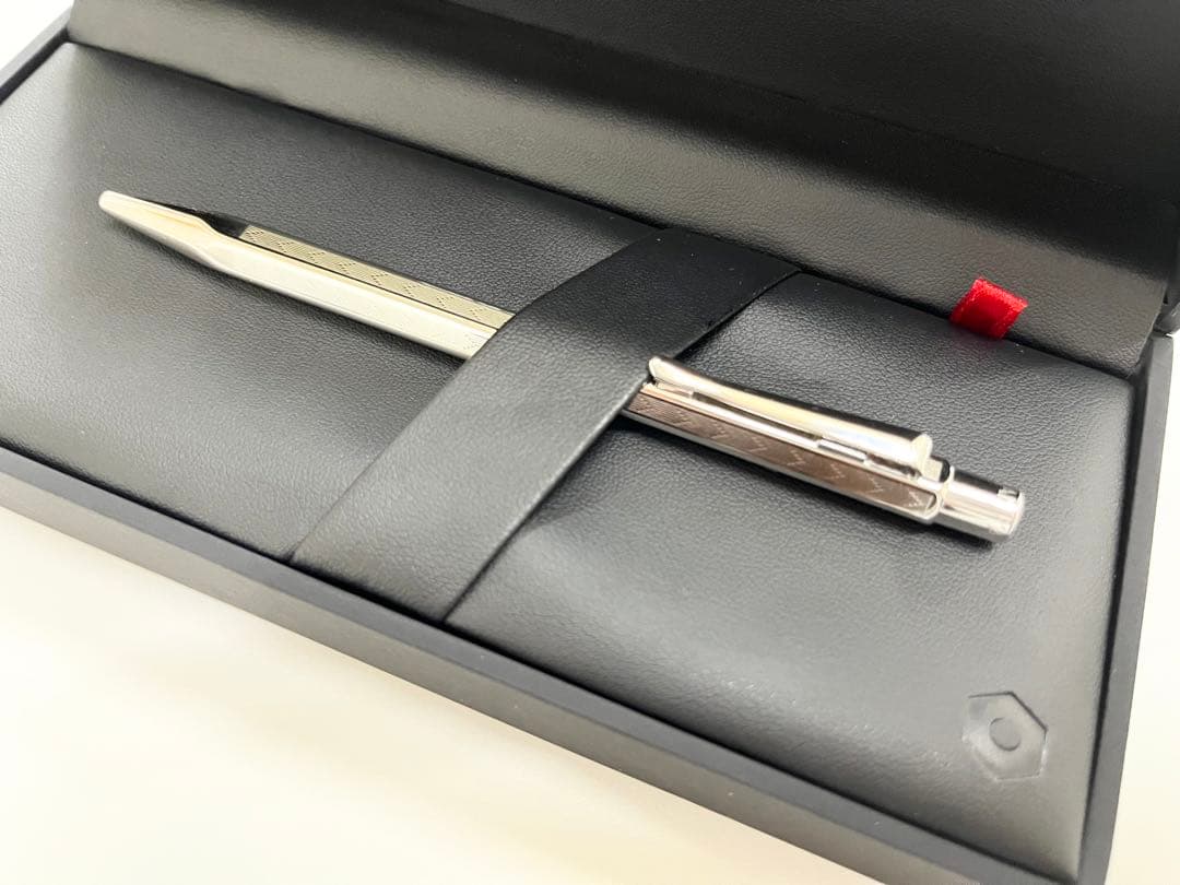 【新品】カラダッシュ　エクリドール　シェブロン　シルバー　ボールペン