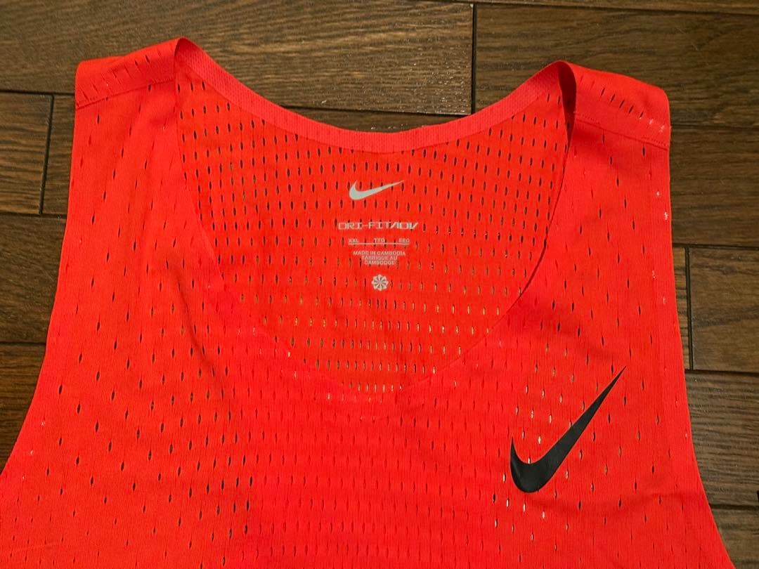 ナイキNIKE エアロスイフト シングレット レーシングシャツ