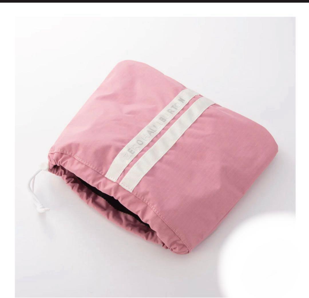 ZERO HALLIBURTON トラベルケースピンク