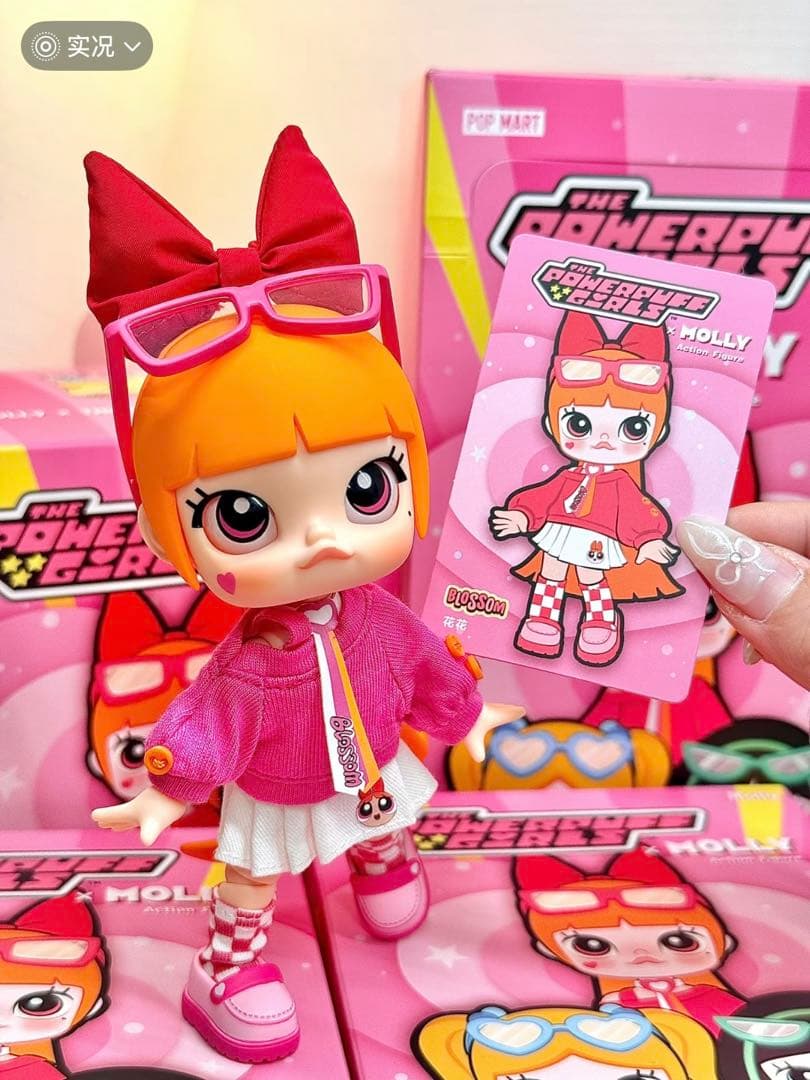 コ*レ様 Molly × The Powerpuff Girls アクションフィ