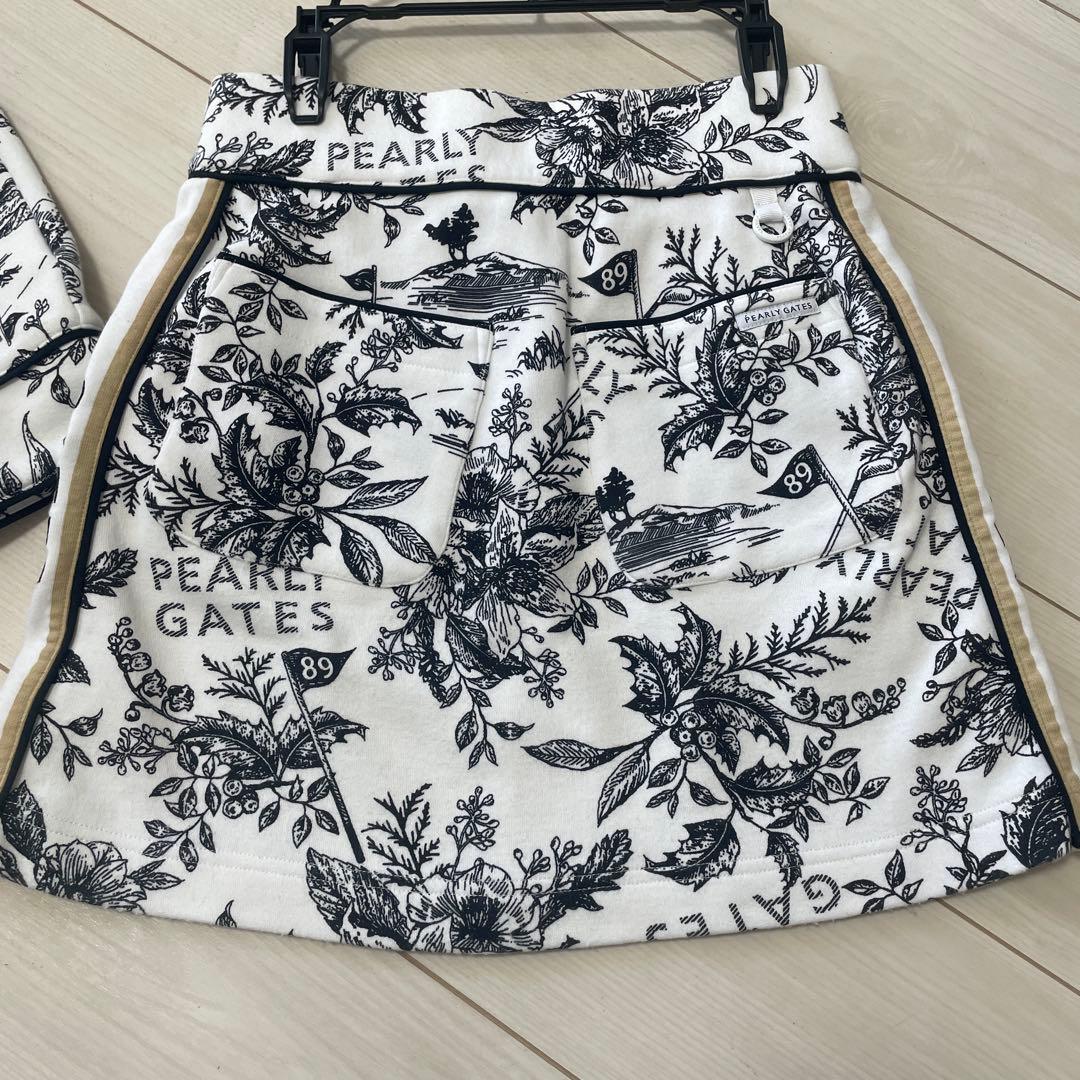 セットアップ　フラワー　パーリーゲイツ　マークアンドロナ