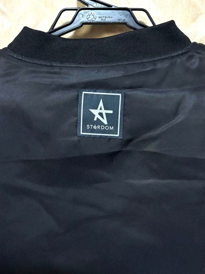 試着のみ STARDOM 岩谷麻優 MA-1 ジャケット スターダム 女子プロ