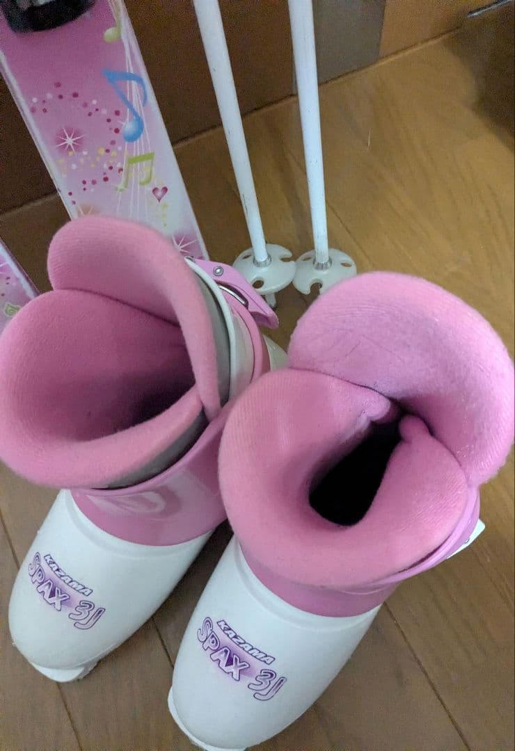 ジュニアスキーセット　板128センチ　ブーツ23センチ