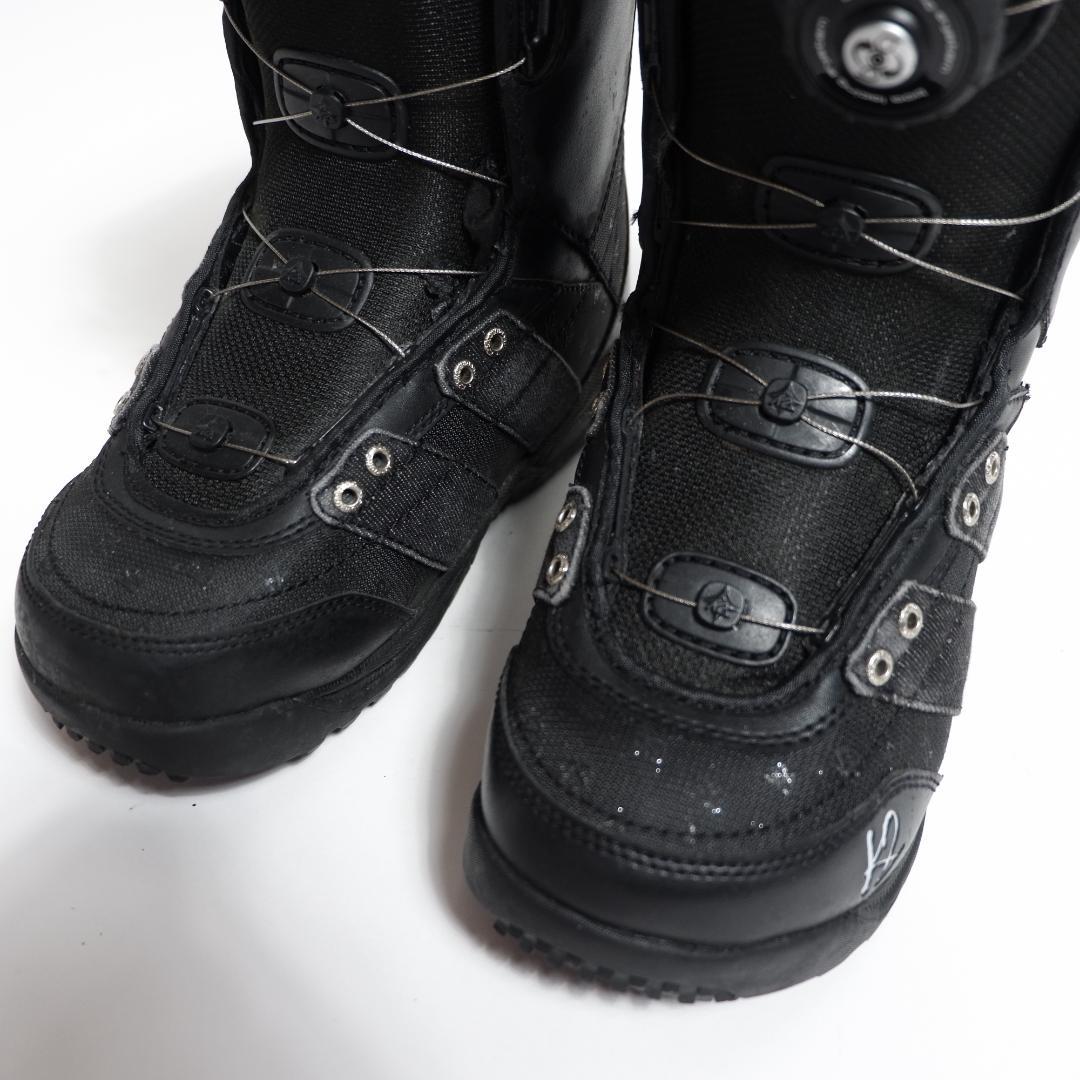 K2 MINK BOA レディース 23cm スノーボードブーツ 黒 ピンク