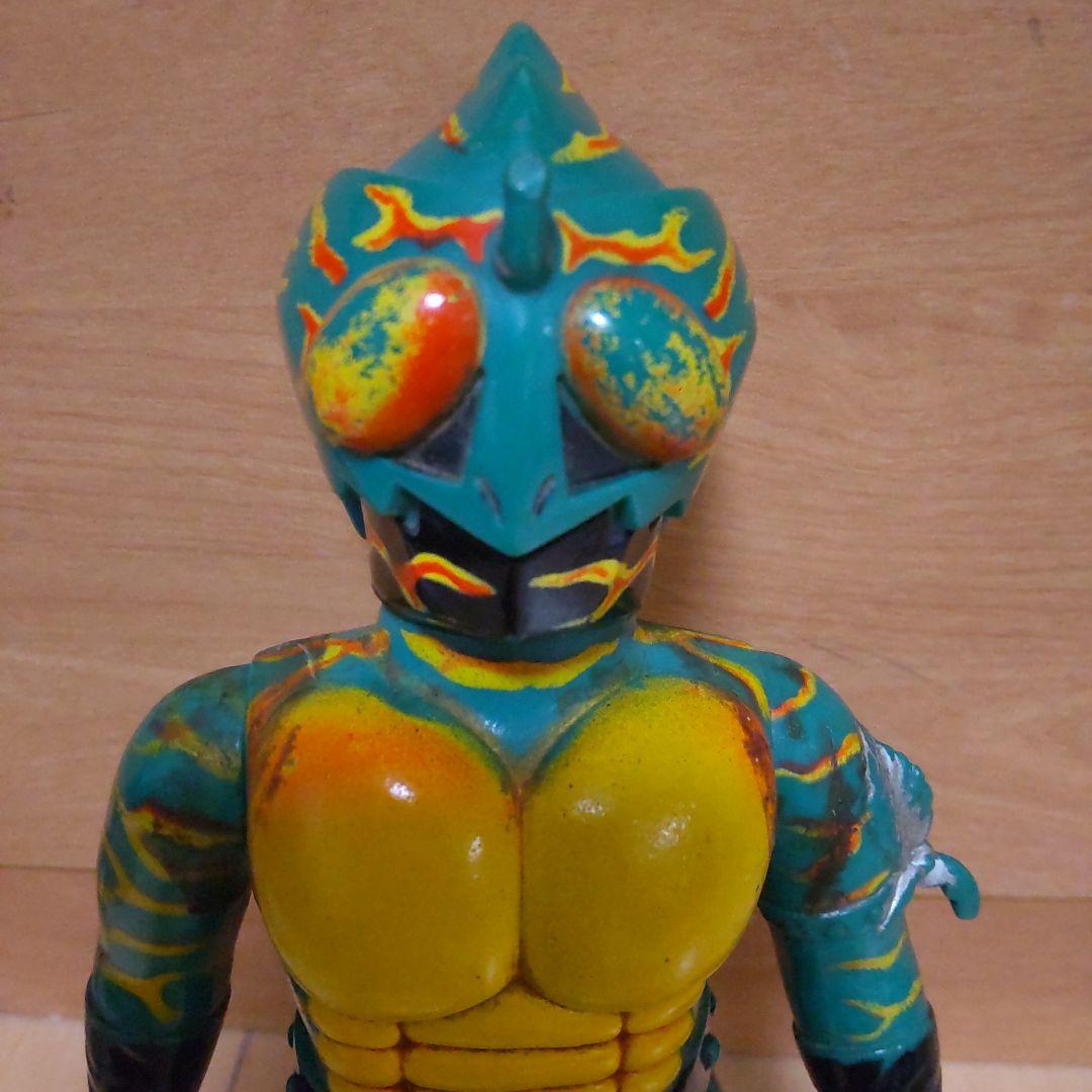 当時物☆アマゾン 仮面ライダー ソフビ フィギュア 旧バンダイ 石ノ森章太郎