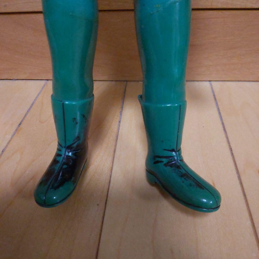 当時物☆アマゾン 仮面ライダー ソフビ フィギュア 旧バンダイ 石ノ森章太郎