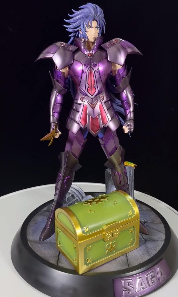 聖闘士星矢 ジェミニサガ(冥衣) ガレージキット ガレキ スタチュー　1/6