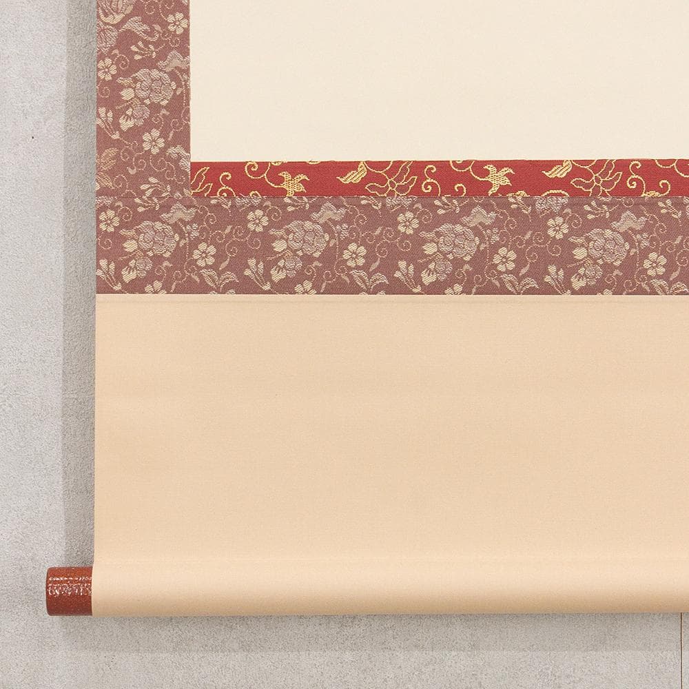 野川秀華「立雛」掛軸 雛人形 雛飾り 桃の節句