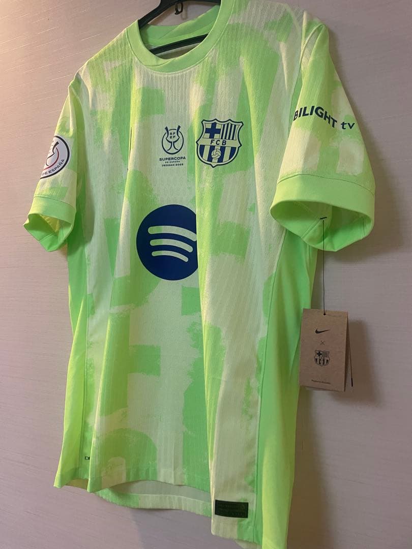 ガビ オーセンティックユニフォーム スーペルコパ 24-25 バルセロナ 3rd