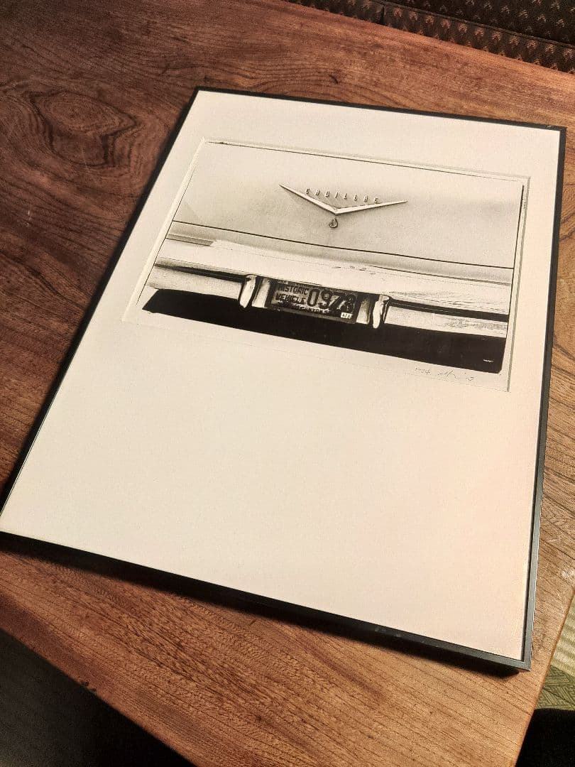 希少　キャデラック　cadillac アートポスター　写真　世界堂　1984年
