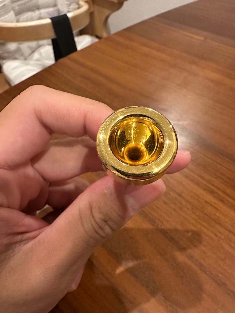 Denis Wick 3B 金メッキ　コルネット用　マウスピース