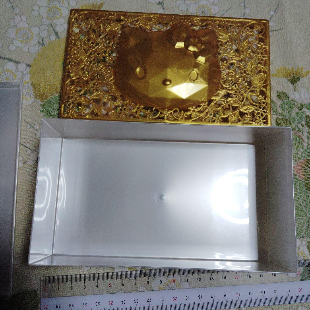 激レア！ハローキティ ゴールドデザイン　ジュエリーケース小物入れ サンリオ 日本