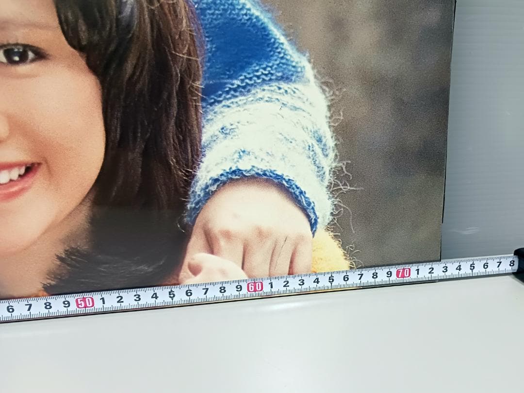 昭和レトロ！当時物『キャンディーズ』木製 ポスターパネル 大判 B2サイズ