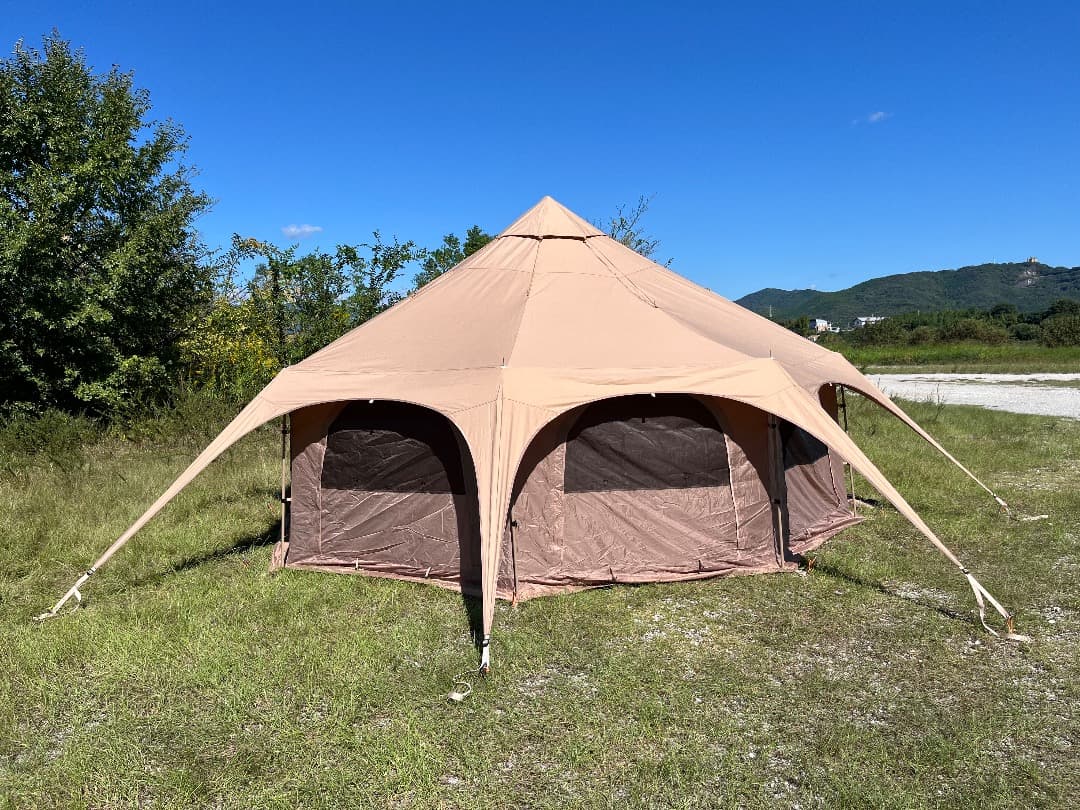 【TOMOUNT】 ベルテント 5ｍ ドーム型